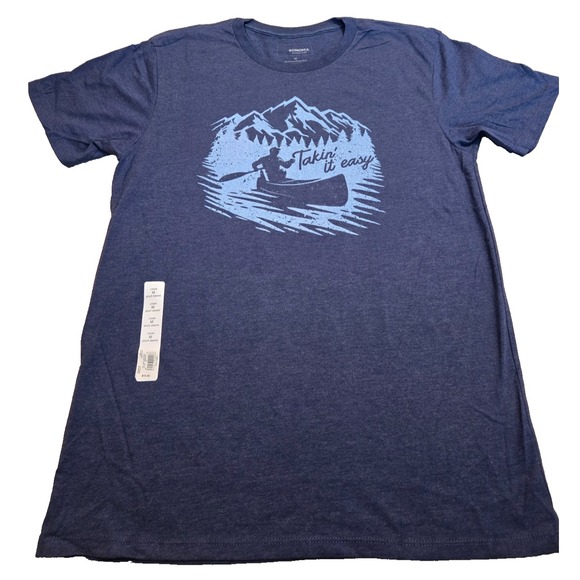 Sonoma "Takin' it Easy" T-shirt Men's Medium Blue NWOT - Picture 1 of 6